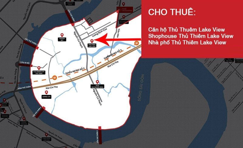 Cho thuê shophouse Thủ Thiêm Lake View